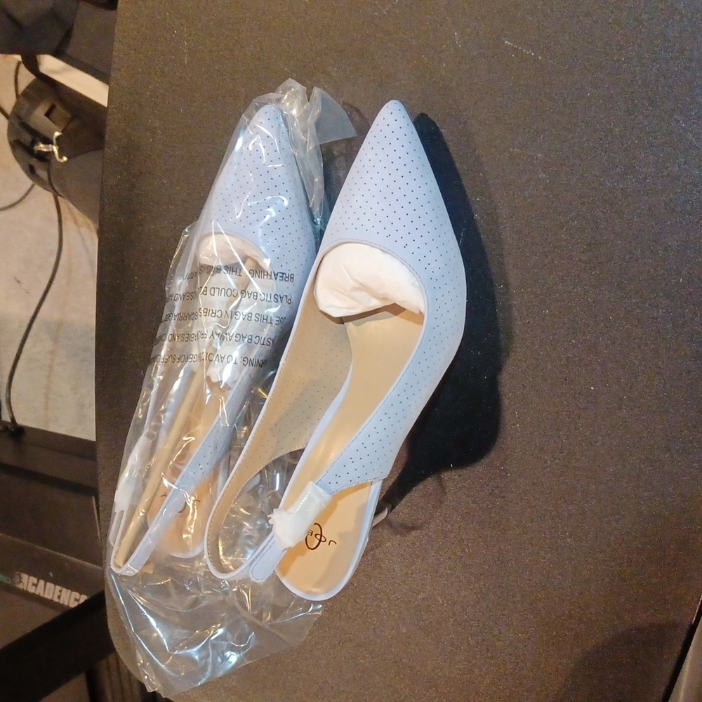 Lavender pumps